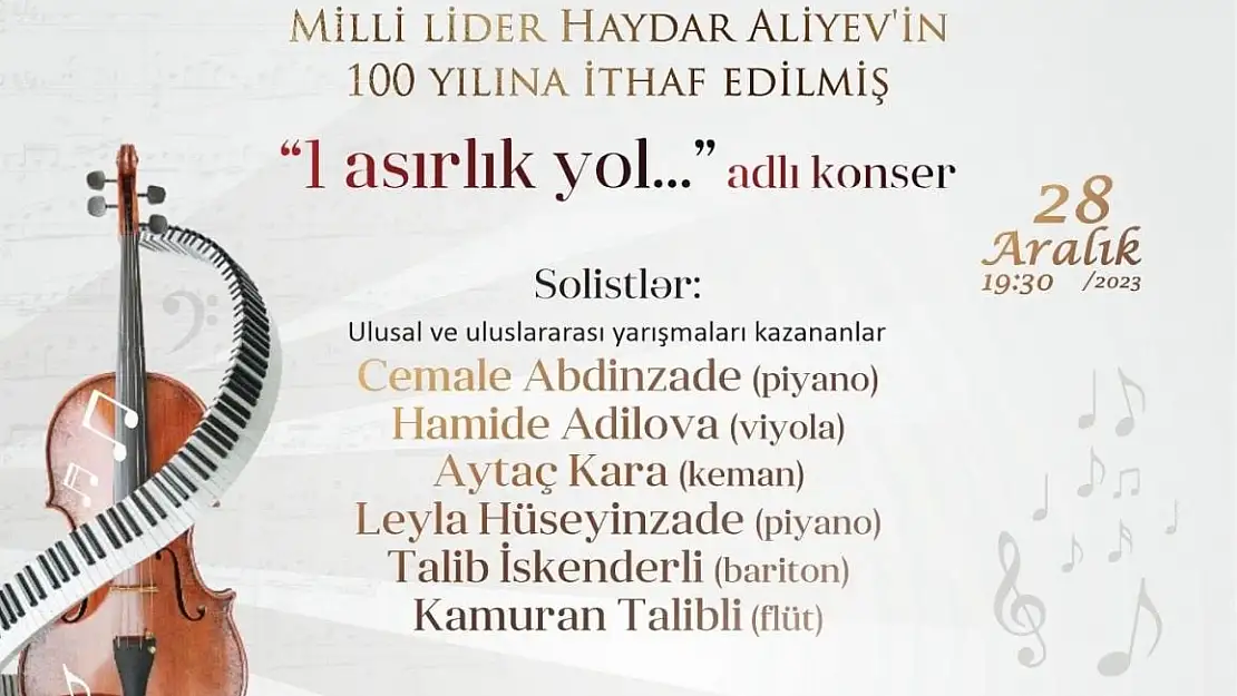 '1 Asırlık Yol…' Konseri