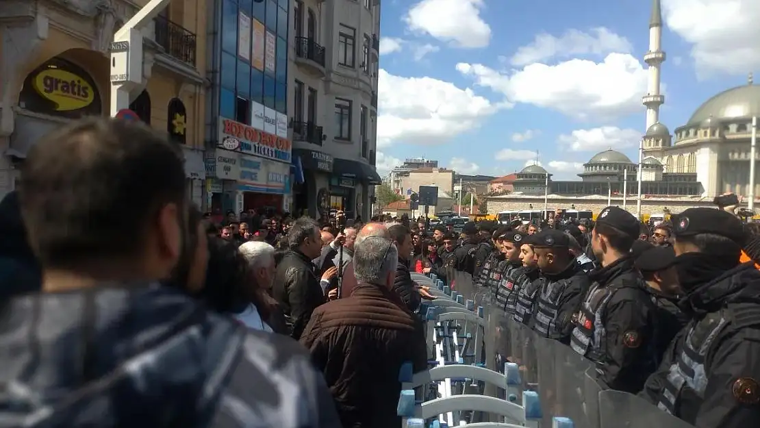 1 Mayıs yürüyüşüne polis engeli