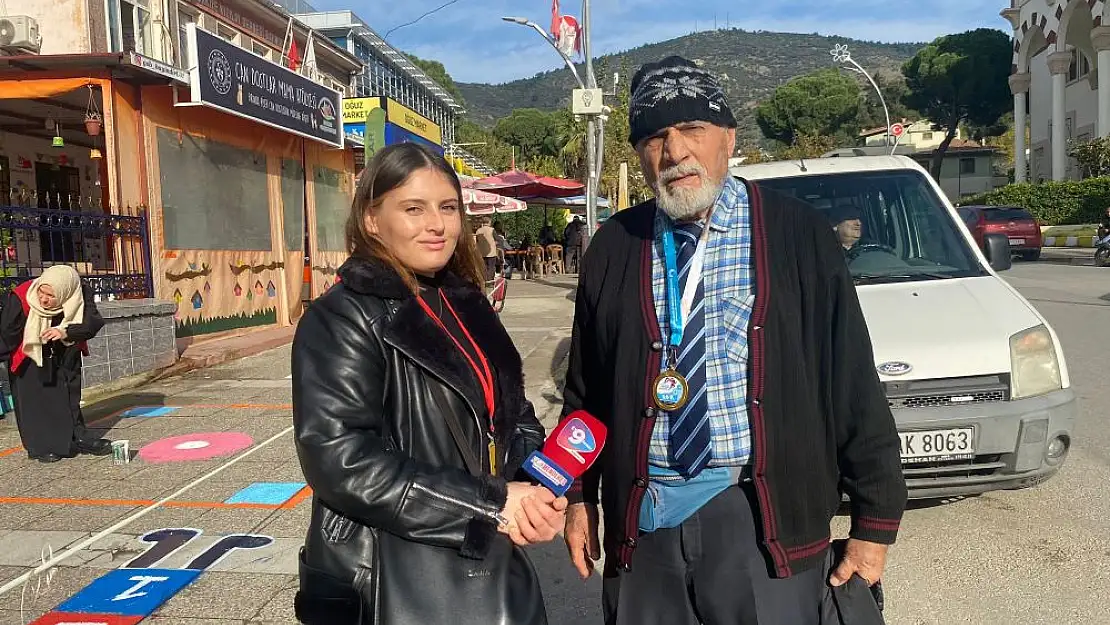 10 kilometre koşmak için Bayındır’dan Mersin’e gitti!