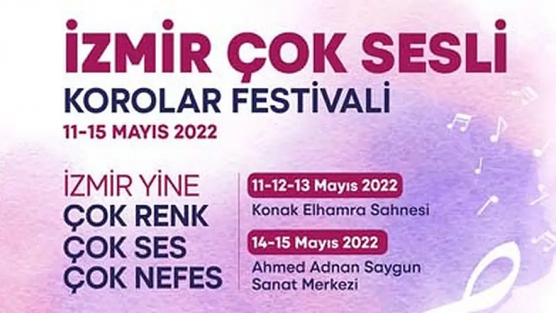 11-16 Nisan tarihlerinde düzenlenecek festival 81 koroyu ağırlayacak