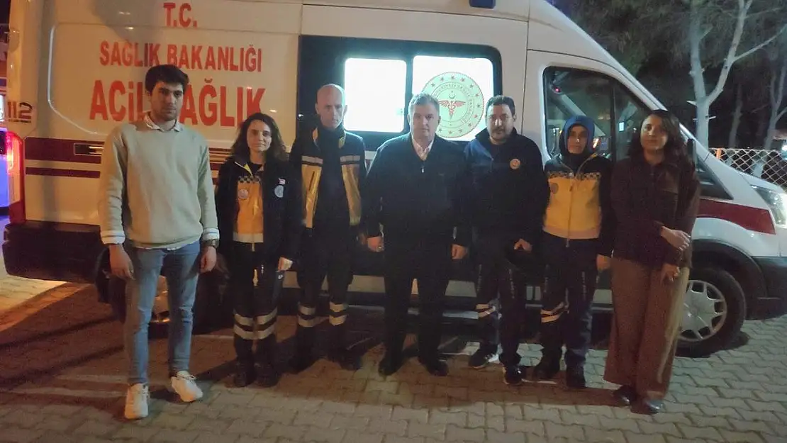 112 Acil Sağlık Hizmetleri çalışanları Başkan Doğruer’le iftar yemeğinde bir araya geldi