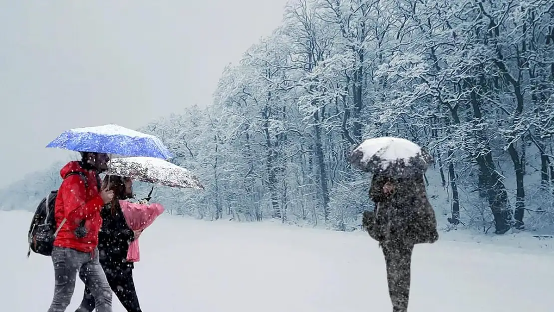 13 il için yağmur, kar ve çığ uyarısı