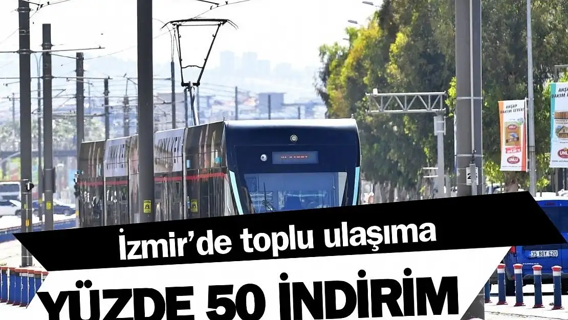 15 Temmuz'da toplu ulaşım yüzde 50 indirimli