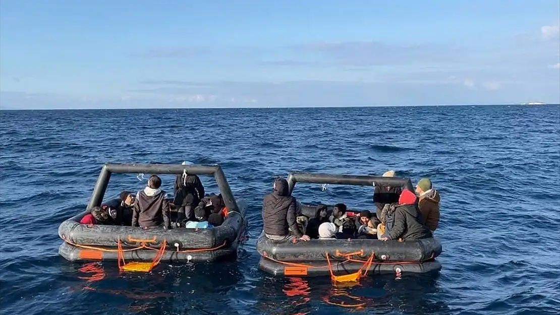 155 düzensiz göçmen yakalandı