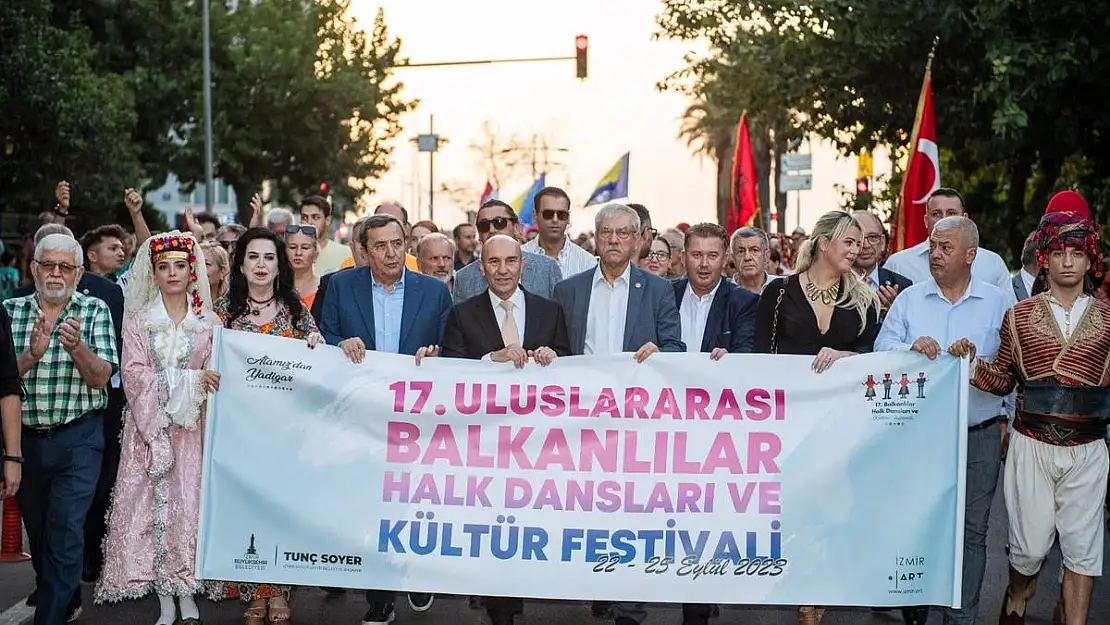 17'nci Balkanlılar Halk Dansları ve Kültür Festivali başladı