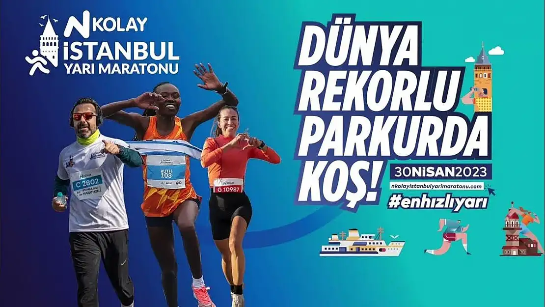 18. İstanbul Yarı Maratonu yarın düzenlenecek