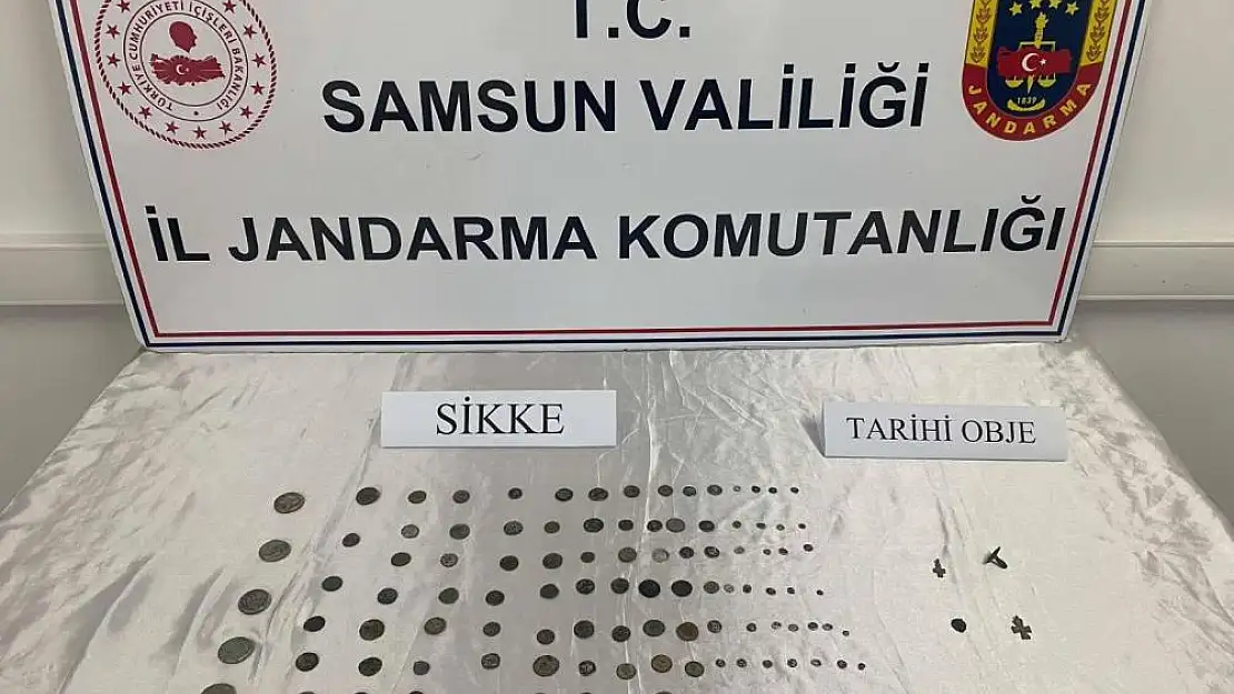 186 adet sikke ele geçirdi!