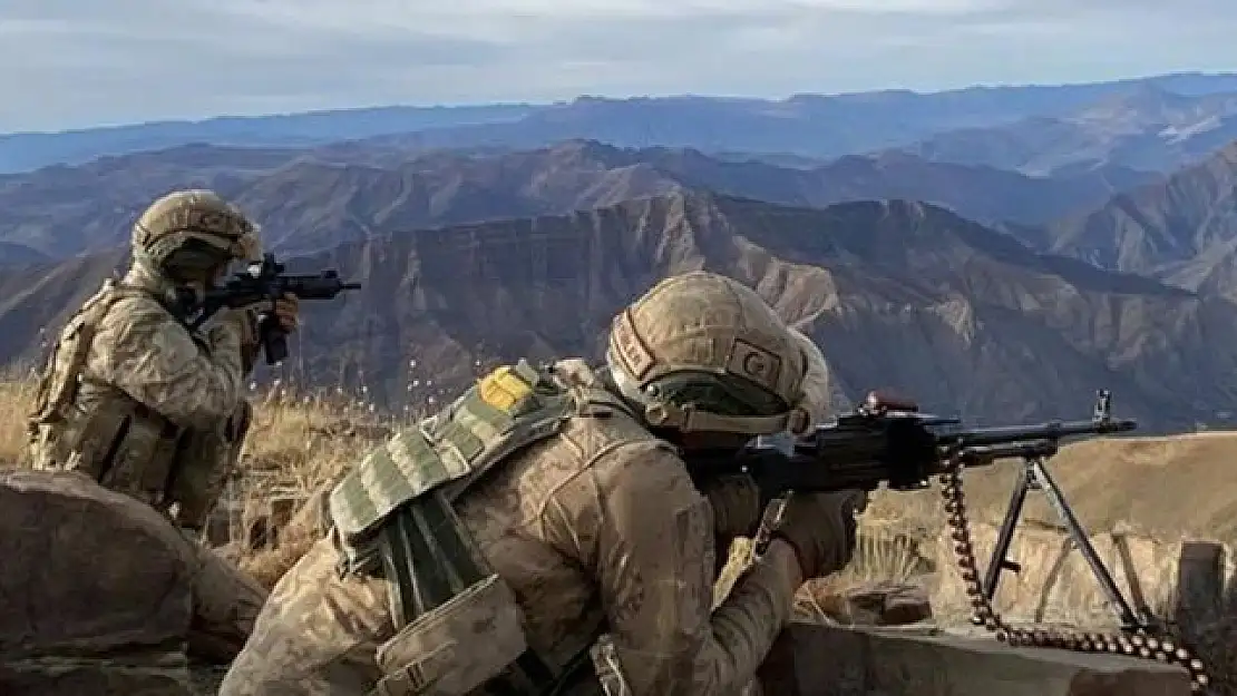 2 PKK'lı terörist hava harekatıyla etkisiz hale getirildi