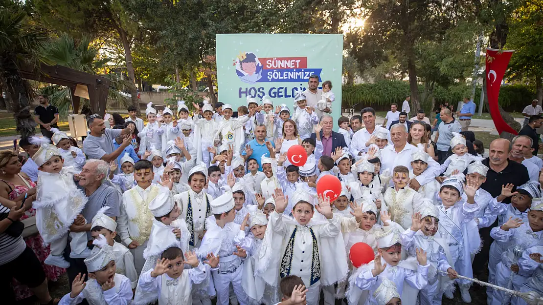 200 çocuğa toplu sünnet şöleni