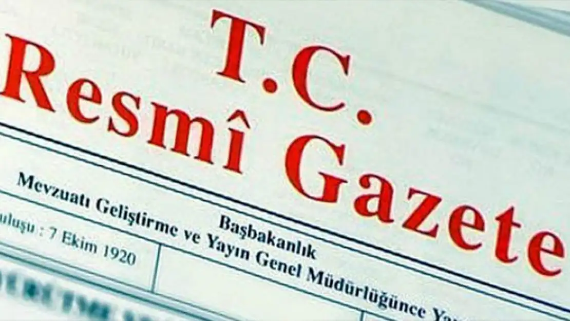 2025 Yılı ücretleri açıklandı: Resmi Gazete'de yayımlandı