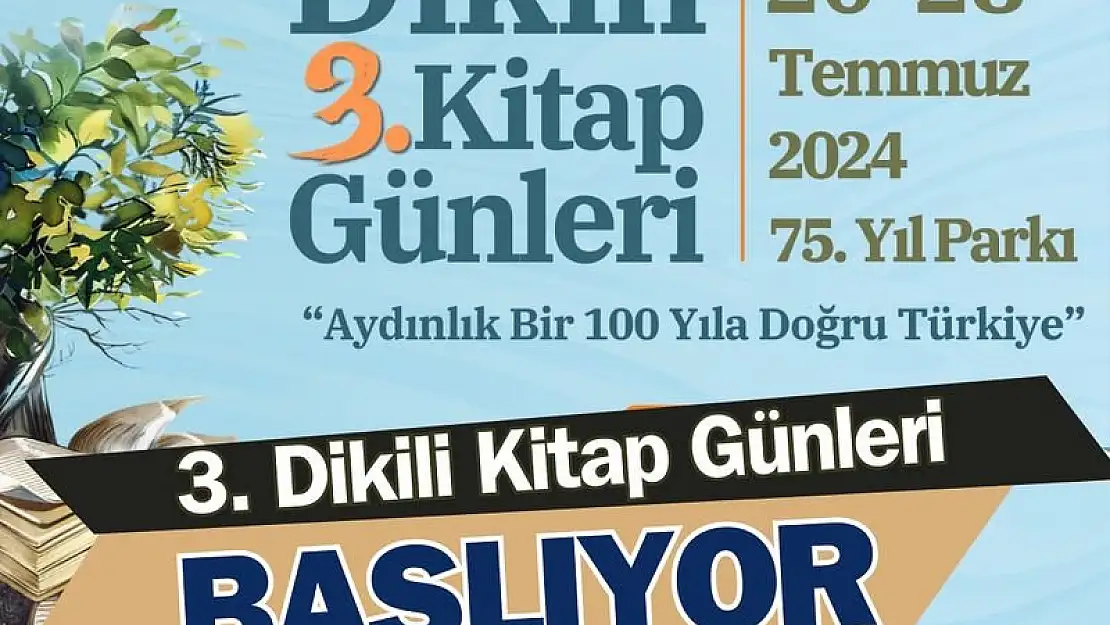 3. Dikili Kitap Günleri başlıyor