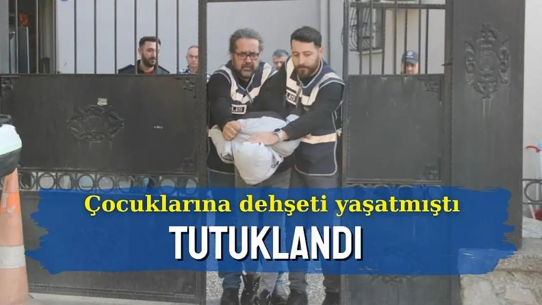 3 yaşındaki çocuğun boynuna bıçak dayamıştı: Tutuklandı!