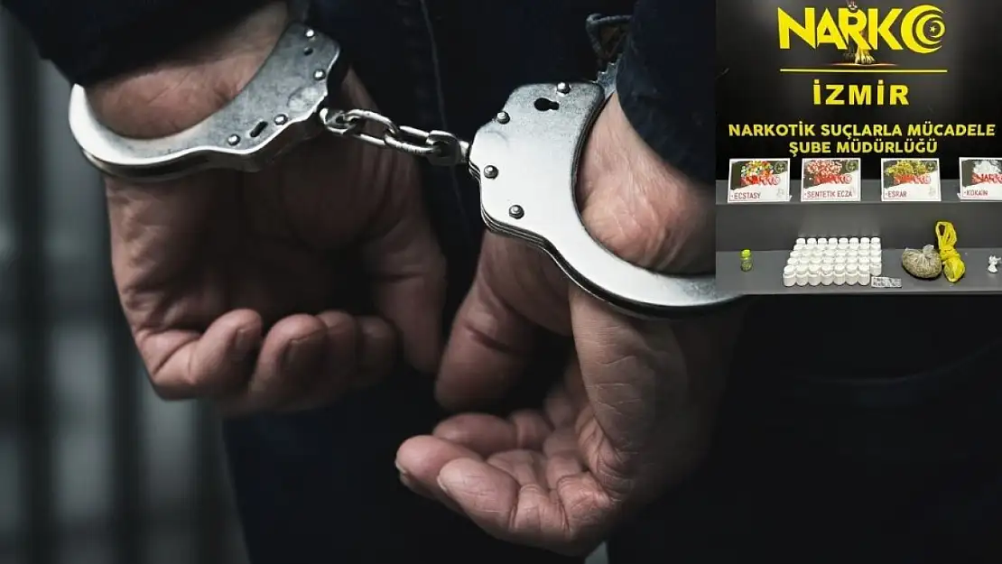 42 yıl hapisle aranıyordu: İzmir'de 'torbacı' operasyonu