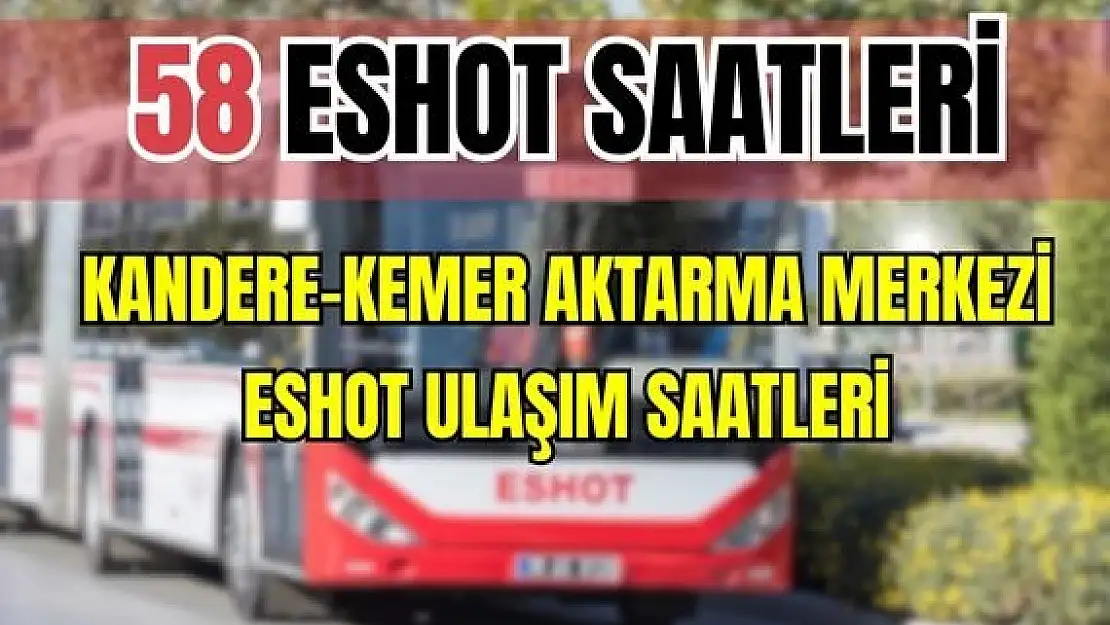 58 otobüs saatleri Kandere – Kemer Aktarma Merkezi