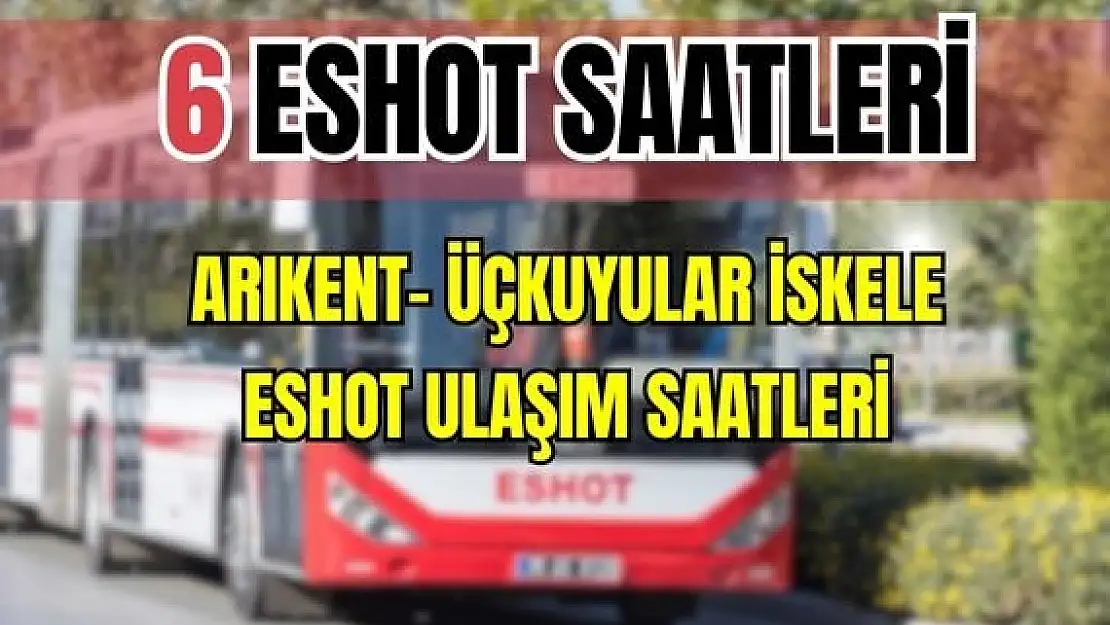 6 saatleri Arıkent -Üçkuyular İskele