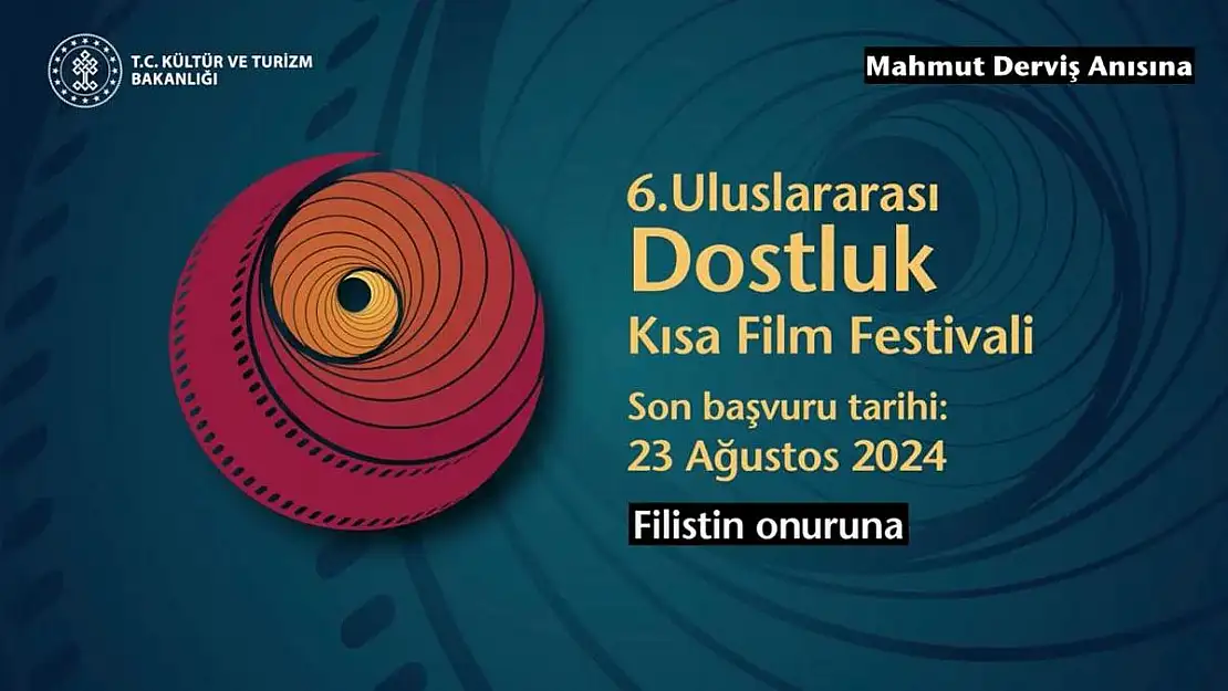 6.Uluslararası Dostluk Kısa Film Festivali için başvurular açıldı!