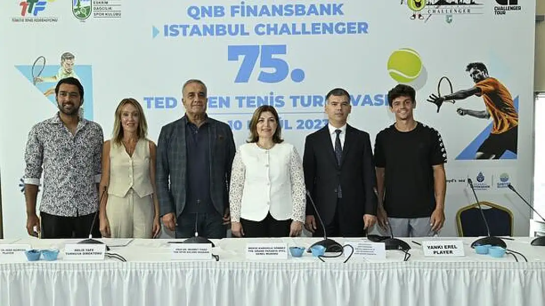 75. İstanbul Challenger – TED Open Uluslararası Tenis Turnuvası başladı