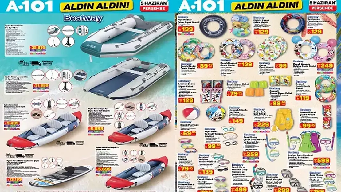 A101'de aldın aldın: 89 TL diye koşa kapacak