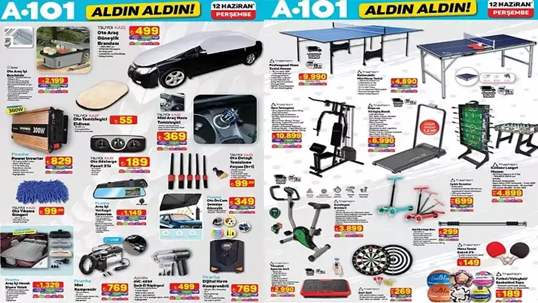 A101'e giden köşeyi döndü: 39 TL, 44 TL, 49 TL'den satılacak