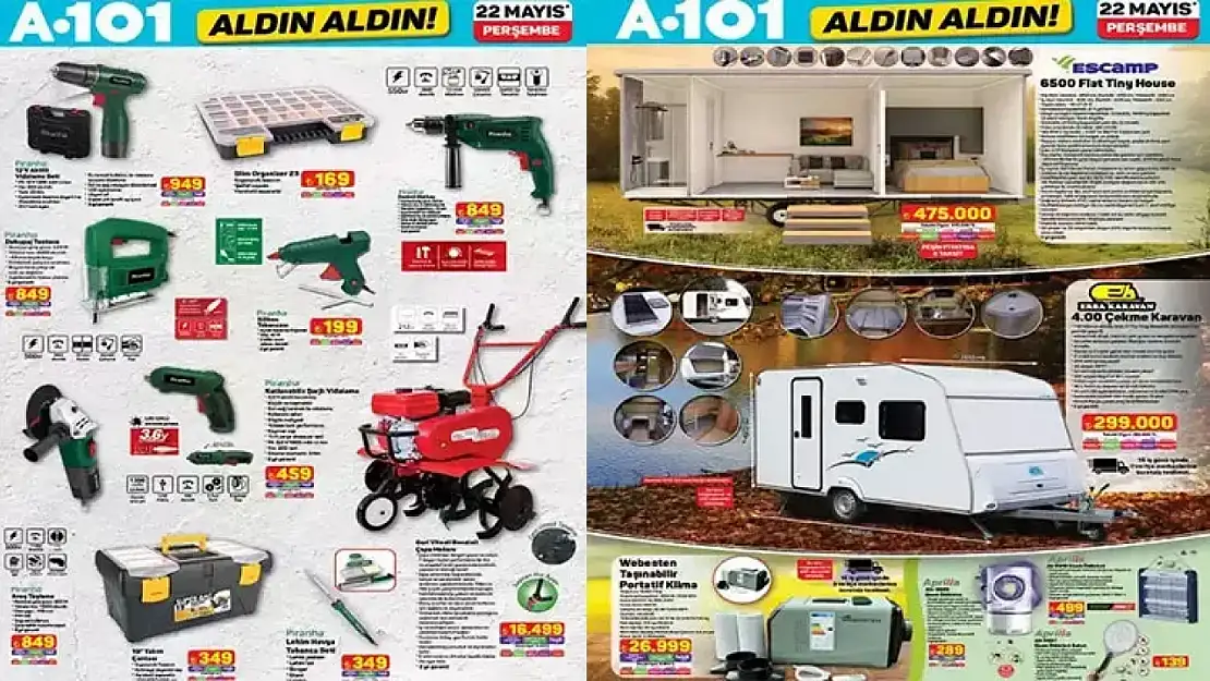 A101'e koşan kapacak: Bu sayfa komple 18 TL, 30 TL, 35 TL, 42 TL, 45 TL'den satılacak