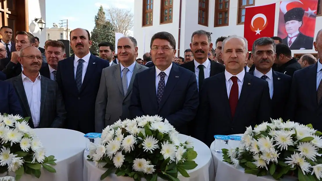 Adalet Bakanı Tunç: Tek derdimiz vatandaşlarımızın adalete ve yargıya güvenini daha da üst sıralara taşımak