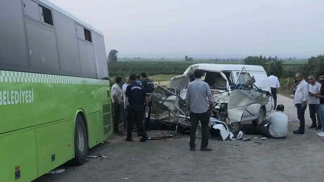 Adana’da gerçekleşen feci kazada: 3 ölü, 10 yaralı