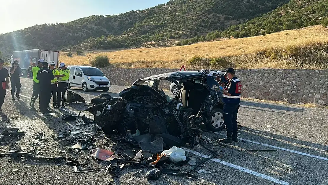 Adıyaman’da korkunç kaza: 4 ölü 2 yaralı