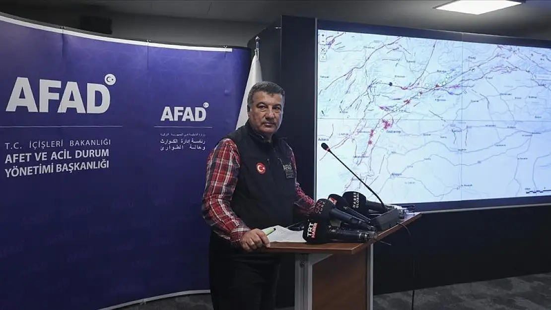 AFAD Deprem Risk Azaltma Genel Müdürü Tatar: Şu anki tablo Elazığ depreminde kırılmayan kesimin kırıldığını gösteriyor