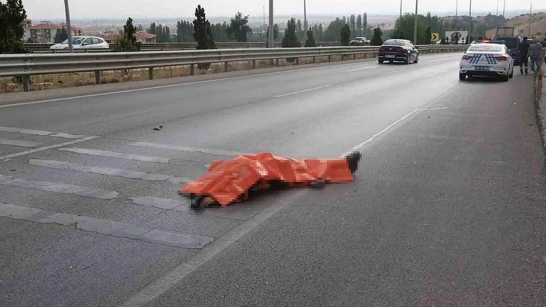 Afyon’da gerçekleşen kazada motosiklet sürücüsü hayatını kaybetti