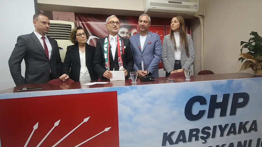 Ahmet Diker CHP’den Karşıyaka Belediye Başkanlığı için aday adayı oldu