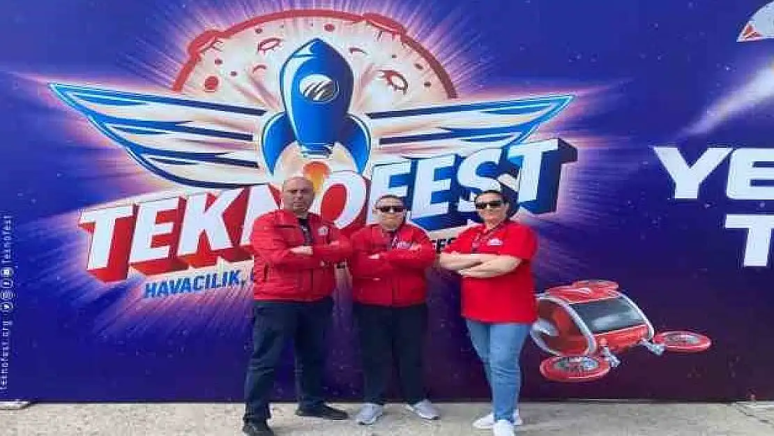 Ailecek Teknofest 2023’e damga vurdular