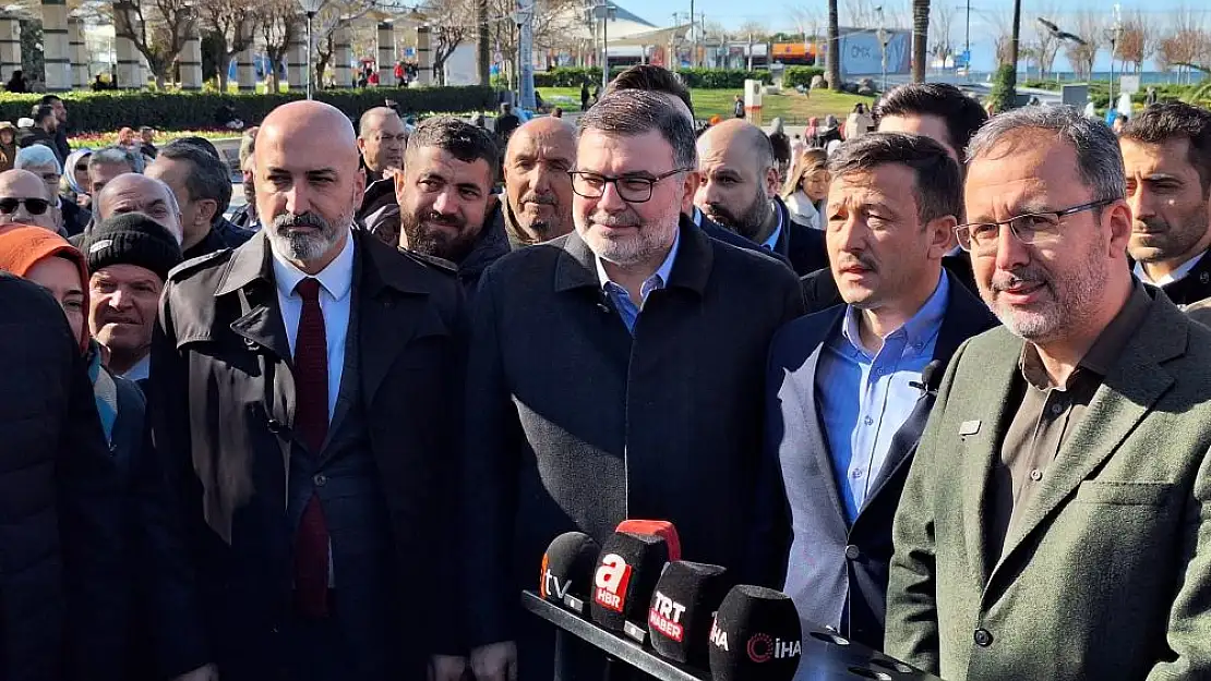 AK Parti İzmir Büyükşehir Belediye Başkan Adayı Hamza Dağ: Bizi 5 yıl boyunca sokaklarda göreceksiniz!