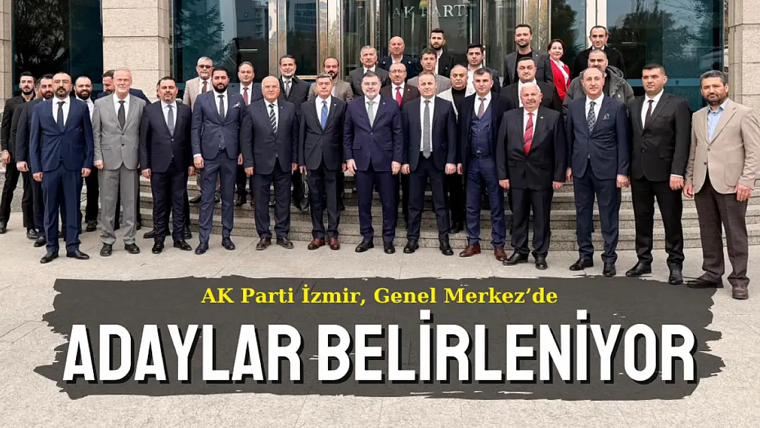 AK Parti İzmir'den Genel Merkez çıkartması!