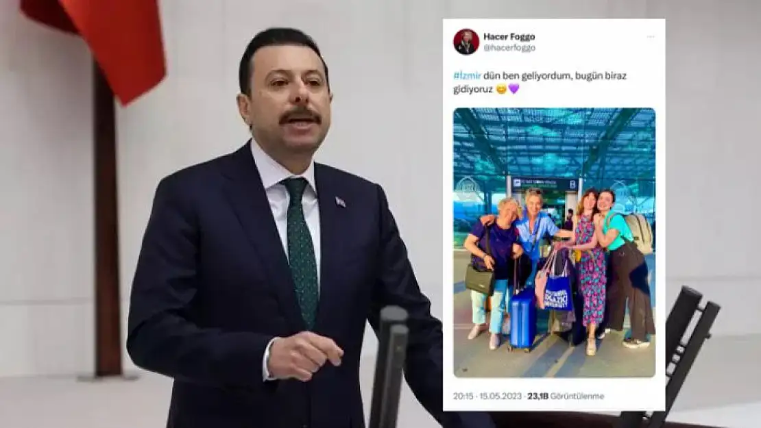 AK Partili Kaya’dan Hacer Foggo’ya: Geldiği gibi gitti!