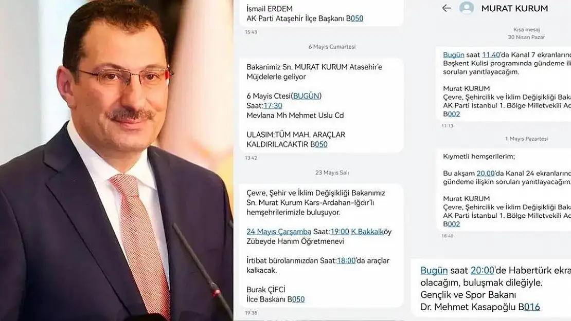 AK Partili Yavuz, yasağı savunurken bakanların ‘SMS’lerini unuttu