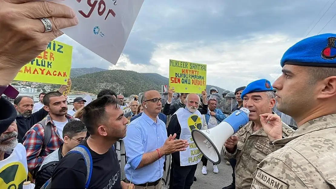 Akkuyu’da jandarma müdahalesi! Gözaltılar var