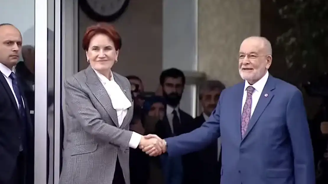 Akşener, Altılı Masa toplantısına katıldı