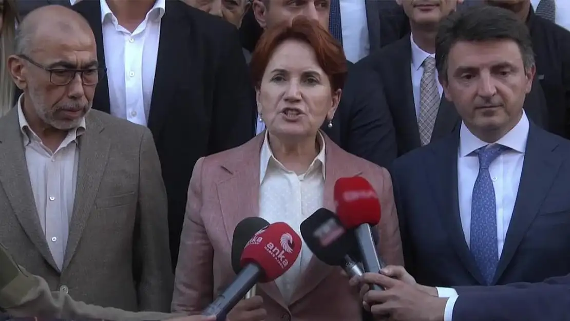 Akşener deprem bölgesindeki tehlikeye dikkat çekti