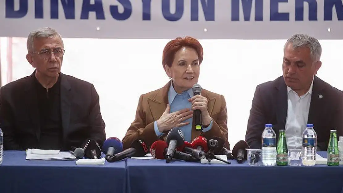 Akşener ve Yavaş deprem bölgesinde