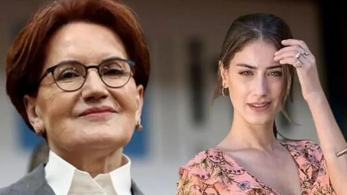 Akşener’den Hazal Kaya’ya destek