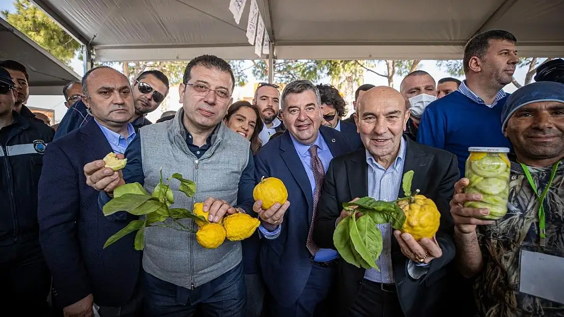 Alaçatı Ot Festivali'ne Soyer ve İmamoğlu damga vurdu