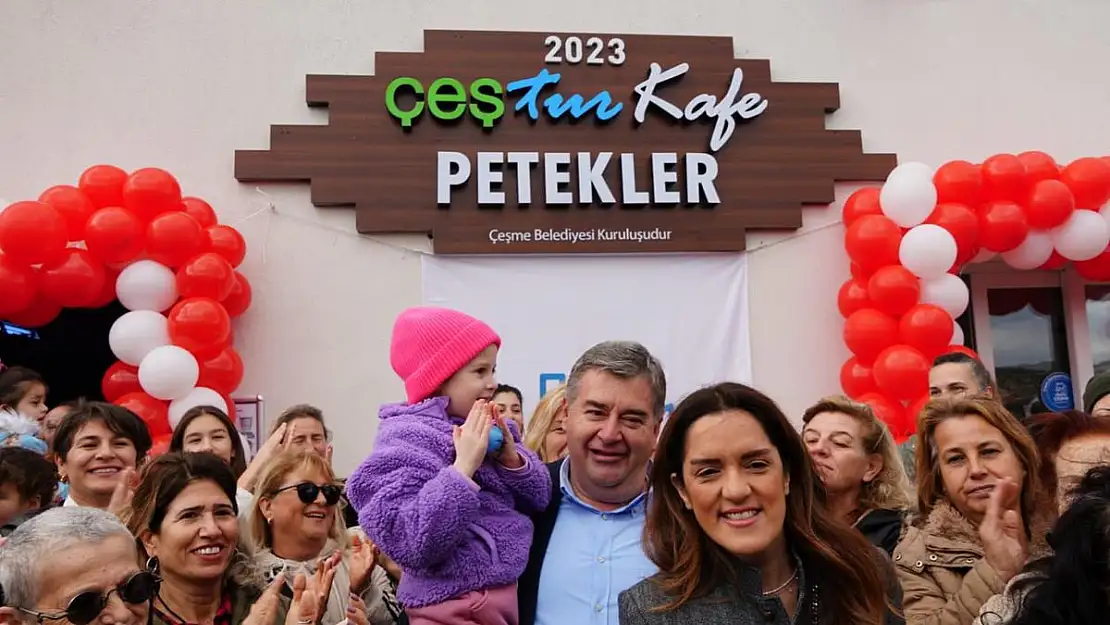 Alaçatı'da Petekler Spor Parkı açıldı