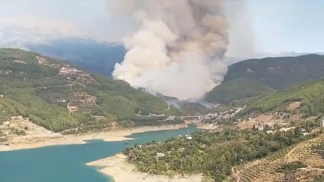 Alanya'daki orman yangını kontrol altında