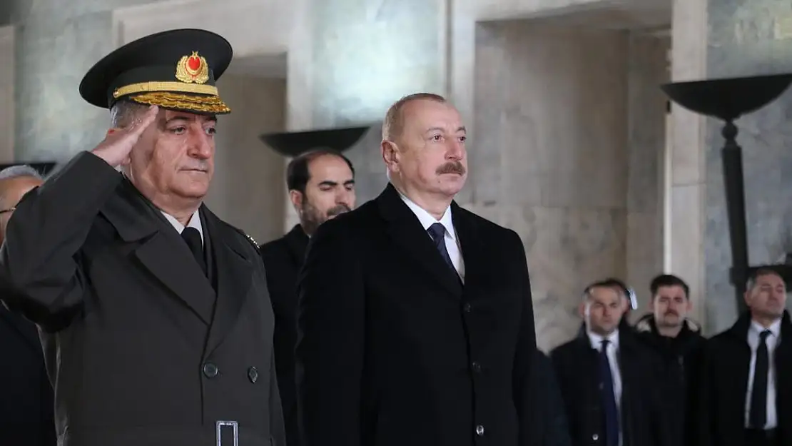 Aliyev’in Anıtkabir ziyareti!