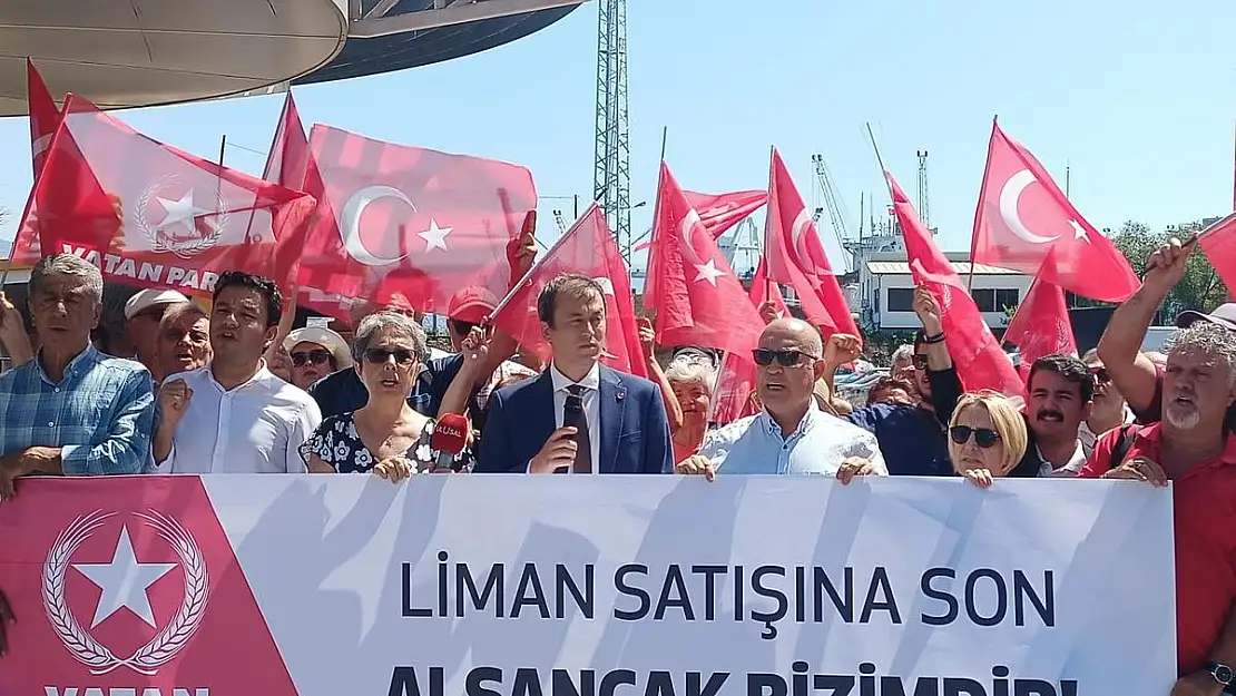 Alsancak Limanı'nın özelleştirilmesine Vatan Partisi'nden tepki