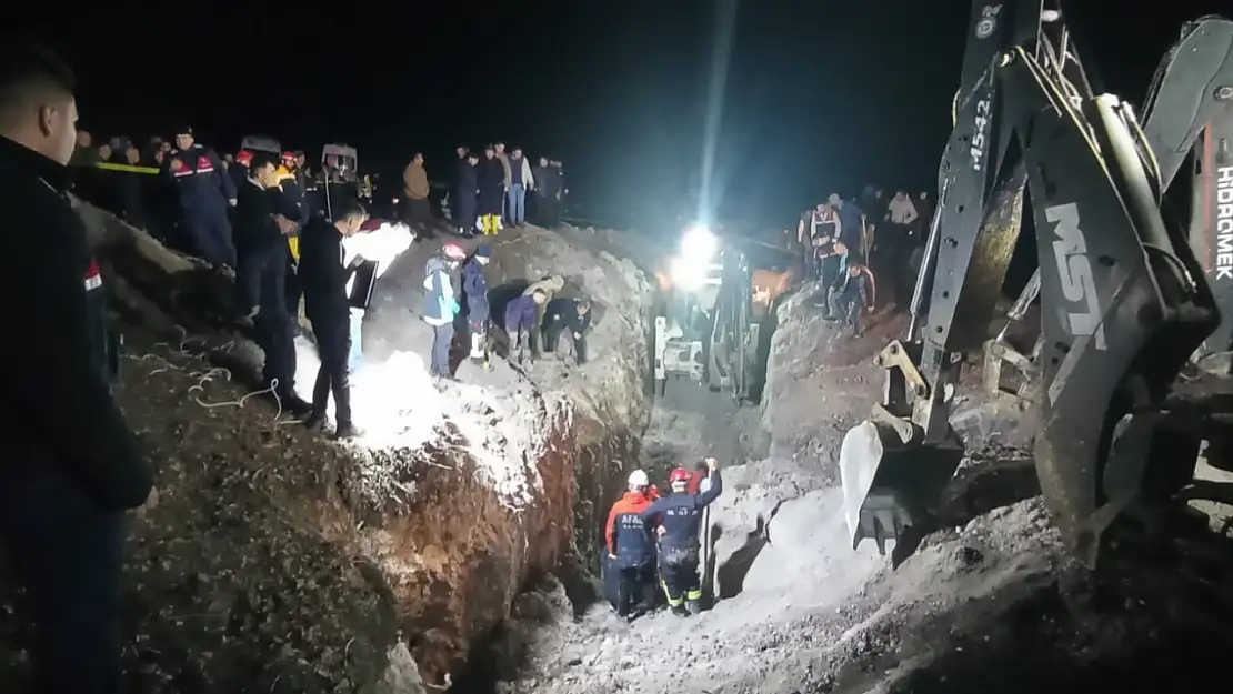 Amasya'da göçük: 2 işçi toprak altında kaldı