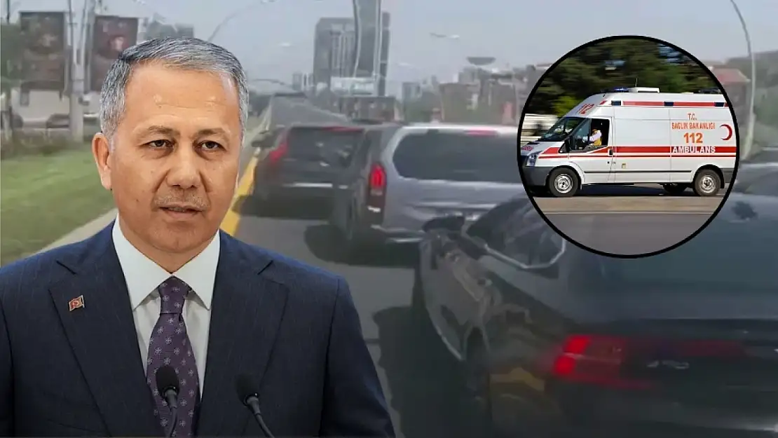 Ambulansa yol vermediler, ağır ceza yediler!