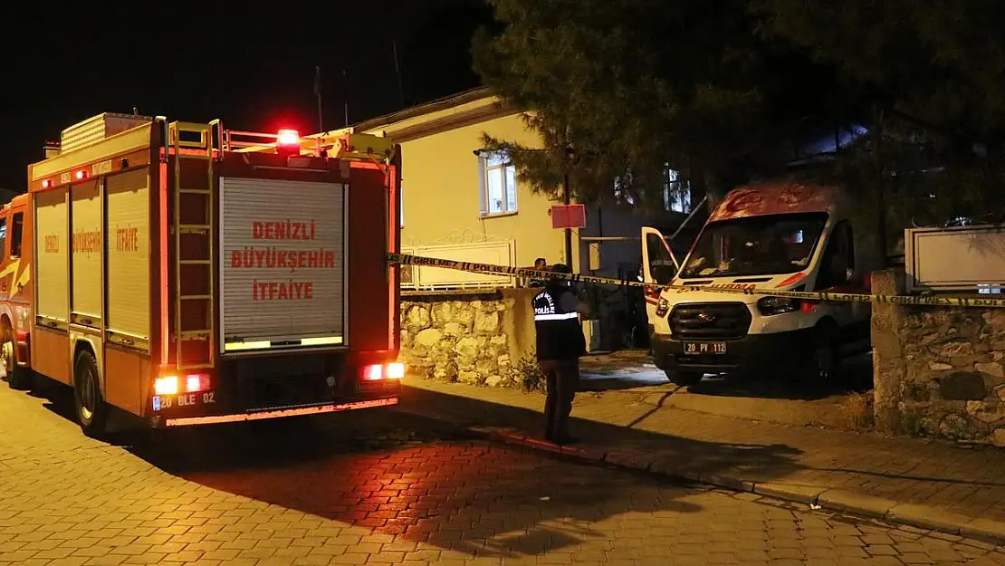 Ambulansta oksijen tüpü alev aldı, iki sağlıkçı yandı