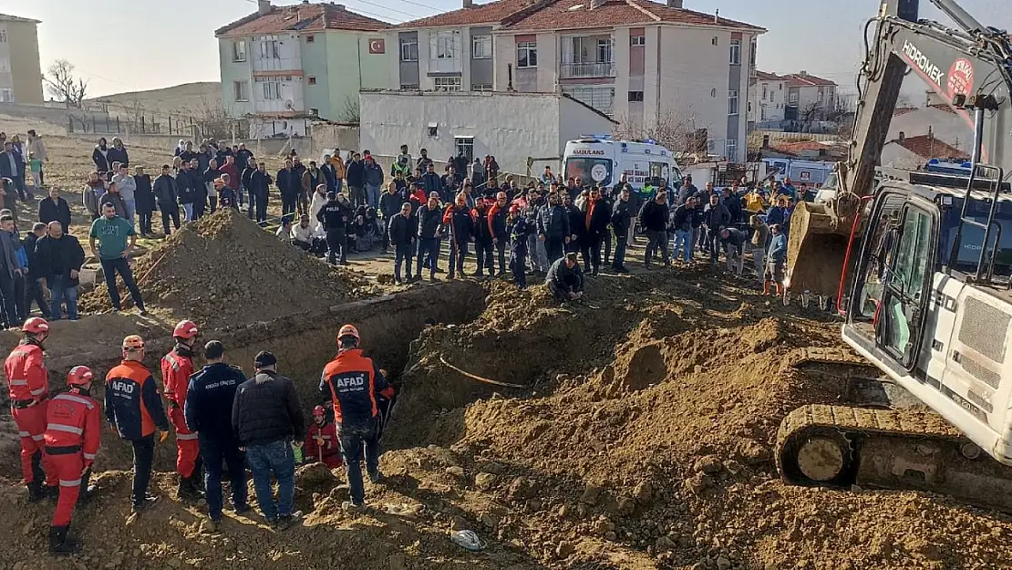 Ankara'daki göçükte can kaybı 2'ye yükseldi!