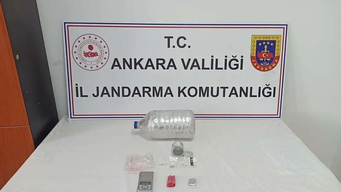 Ankara’da uyuşturucu operasyonu